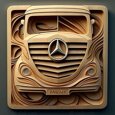 3D модель Mercedes Benz Econic (STL)